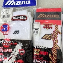 未使用　野球ソックスの画像