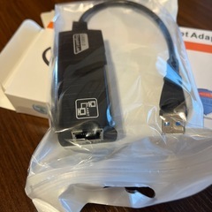 LANケーブルアダプタUSB3.0Ethernetアダプタの画像