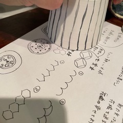 \夏休みワークショップ　オリジナル絵付け体験/の画像