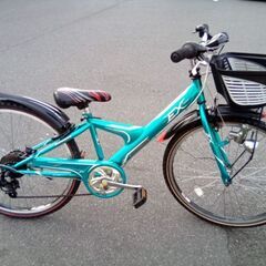 ２６インチ　ブリヂストン　男の子自転車　変速．の画像