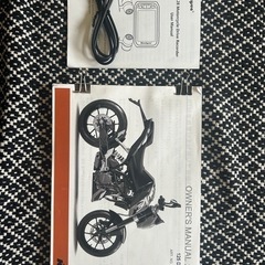 KTM125デューク　ドラレコ、冷却ファン、取説付きの画像