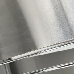 タオルハンガー　&　補助テーブルの画像