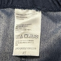 ジーンズ風レギンス　サイズ2T(90程度)　の画像