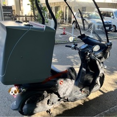 ベンリィ110プロ ルーフ付き 大型ボックスの画像