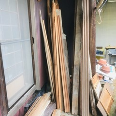 木材、廃材あげます！