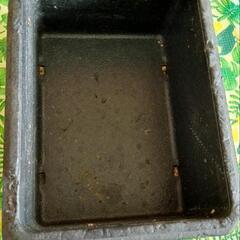 メダカ飼育用、黒発泡スチロール箱(ふたなし)