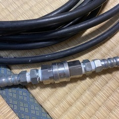 高圧洗浄機　耐圧ホース　カプラー付の画像