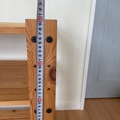 無印　木製棚の画像