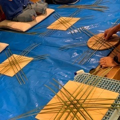 \夏休みワークショップ　竹籠作り/の画像