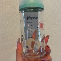 Pigeon 哺乳瓶 240ml ガラス製 