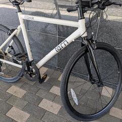 【近隣配送無料！】tern clutch クロスバイク 自転車 ホワイトの画像