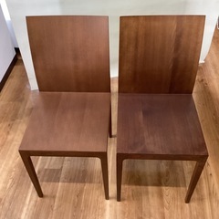 ダイニングチェア　2脚セット【町田市再生家具】250877の画像