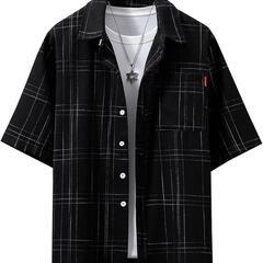 ェックシャツ メンズ  カジュアル 大きいサイズ シャツ 2XL