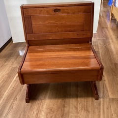 収納付きカナディアンチェア【町田市再生家具】250878