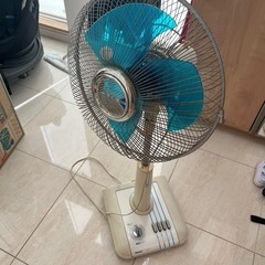 NATIONAL ナショナル 昭和レトロ リビング扇風機 F-3...