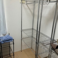 メタルラック（スチール棚）お譲りします【引き取り限定・八尾市】
