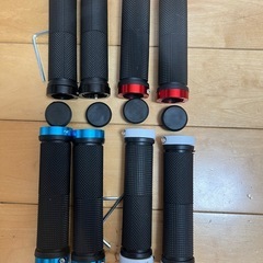自転車グリップ　ブラックの画像