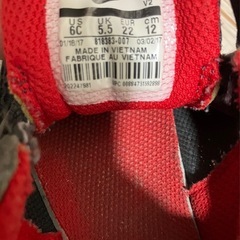 NIKE 幼児靴の画像
