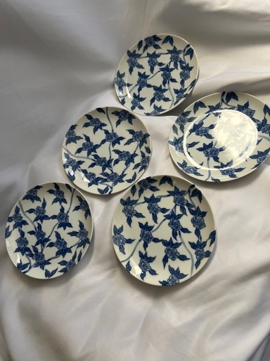 楽天市場】和食器 小皿 中皿【5点セット】 対角19cm「 たち吉
