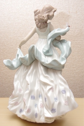  Lladro◆インテリア雑貨/6193/乙女 夏のセレナーデ