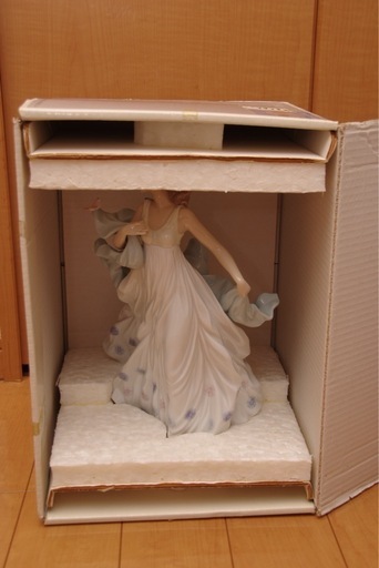  Lladro◆インテリア雑貨/6193/乙女 夏のセレナーデ