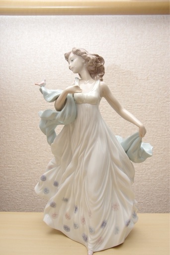 Lladro◆インテリア雑貨/6193/乙女 夏のセレナーデ