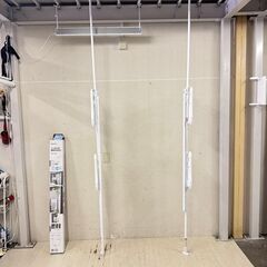  24452  突っ張り式　窓枠物干し SEICSUI   ◆大阪市内・東大阪市他 6,000円以上ご購入で無料配達いたします！◆ ※高槻・枚方方面◆西宮・尼崎方面◆生駒方面　それぞれ条件付き無料配送あり！            の画像