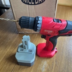 リョービ　RYOBI 電動ドリル　充電式の画像