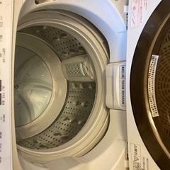洗濯機無料(引き取り限定)の画像