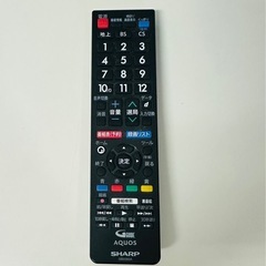 【引取】SHARPシャープAQUOS 液晶テレビ24V型 2T-C24AD★2018年製★動作確認済の画像