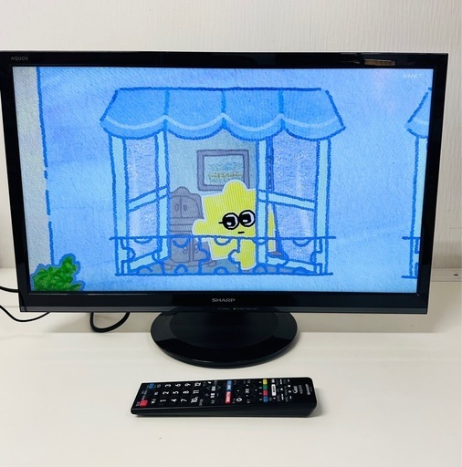 Amazon | シャープ 24V型 AQUOS 液晶テレビ 2T-C24ADW | テレビ 通販