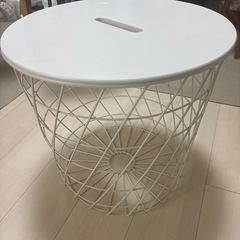 【IKEA・美品】収納テーブルの画像