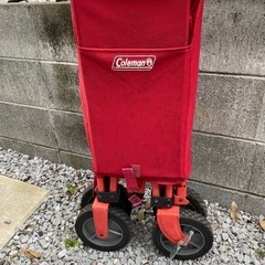 商談中🌟コールマン キャリーカート レッド🌟の画像