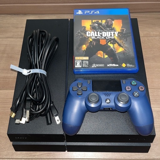 PS4】本体/コントローラー/ケーブル/ゲームソフトのセット