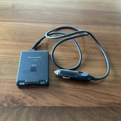 CY-ET809D ETC車載器（アンテナ一体型）中古　電源シガー加工済み　普通車登録　中古の画像