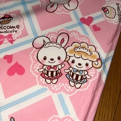 ピンクの可愛いお昼寝布団です☺️の画像