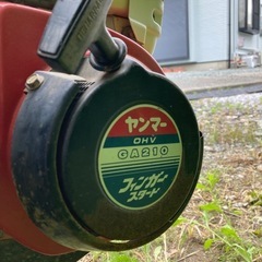 浜松市浜名区　ヤンマー 管理機 HK8EX XK　ネギ 耕耘機 耕うん 7馬力 リコイル ガソリン スクリューカット 葱 YANMAR の画像