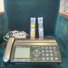 Panasonic FAX 電話機 + 子機X２の画像