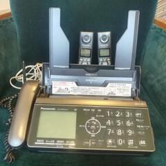 Panasonic FAX 電話機 + 子機X２の画像