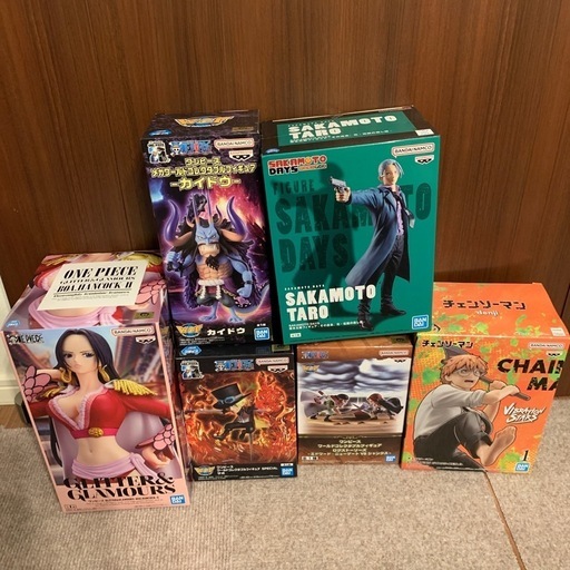 アニメプライズフィギュア6体 (kk) 板橋本町のフィギュアの中古