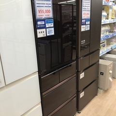 【6ヶ月の動作保証付き】MITSUBISHIの冷蔵庫MR-WX4...