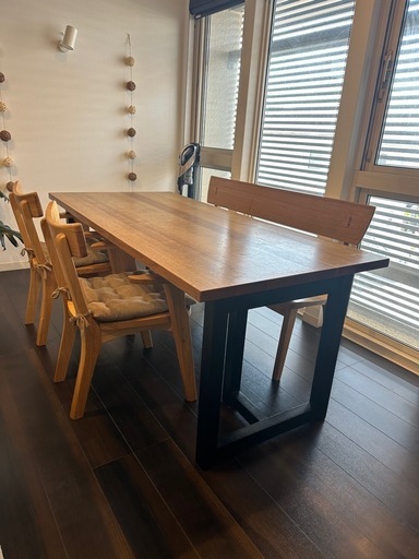 ダイニングテーブル/一枚板/楢(オーク) 一枚板テーブル - 一枚板 ナラ - 商品情報｜「家具蔵（カグラ）」