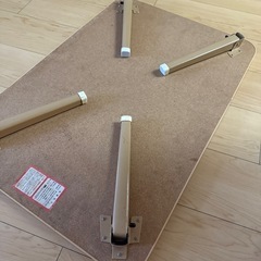 【無料】折りたたみテーブル 差し上げますの画像