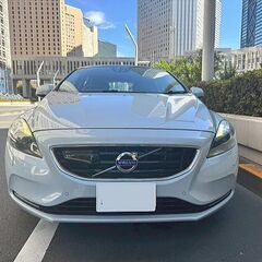 車検8年2月★H25 ボルボV40 T4 ★HID 純ナビ Rカメラ ETC ダークブラウンレザーシート 17inアルミ パワーシート ガラスルーフの画像