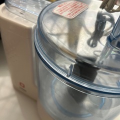 フードプロセッサー差し上げますの画像