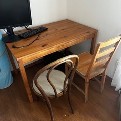 IKEA食卓&椅子(中古風)