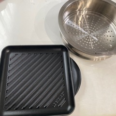 ル・クルーゼ　グリル　蒸し器
