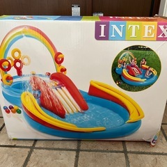 子供用プールINTEXレインボー