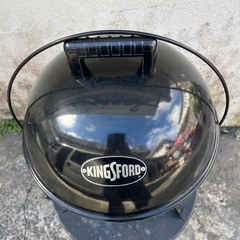 新品未使用‼️US🇺🇸KINGS FORDウェーバーBBQグリルSMOKEY　JOEバーベキューグリルバーベキュー釜スモークグリル（小）サイズ🍉プロフ必読 の画像