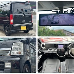 極上車　前後ドラレコ　ETC シートカバー　エブリィワゴン　ターボ　軽バンの画像